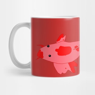 Red Catfish Mug